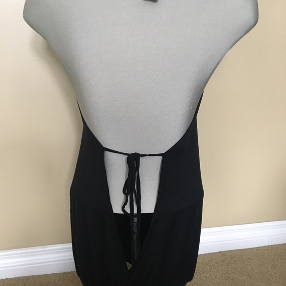 ISO Black Halter Top OSFA - Picture 3 of 6
